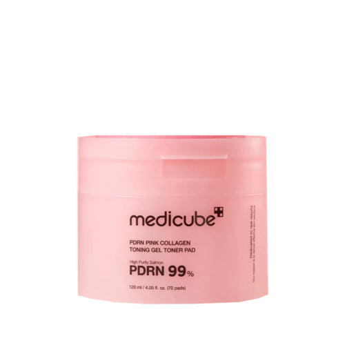 MEDICUBE - PDRN Pink Collagen Toning Gel Toner Pad