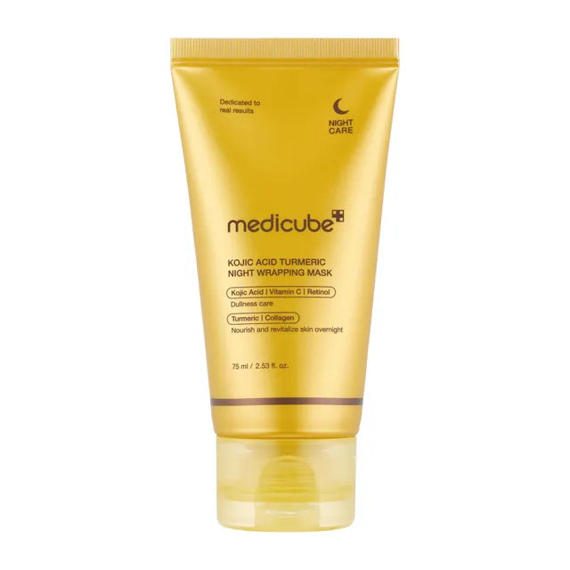 MEDICUBE - Kojic Acid Turmeric Night Wrapping Mask