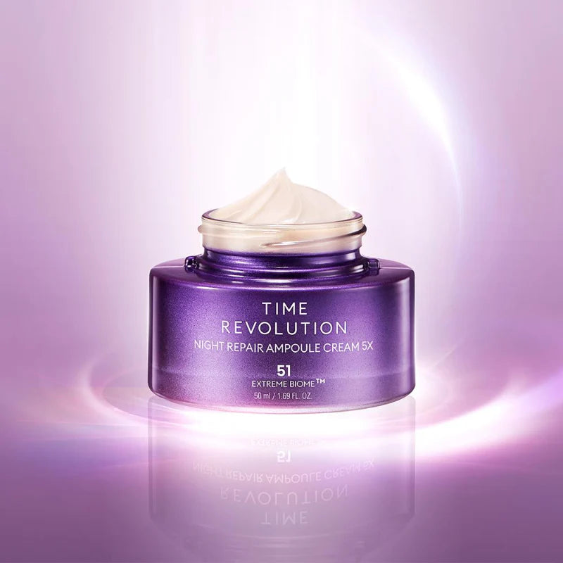 MISSHA - Time Revolution Night Repair Ampoule Cream 5x