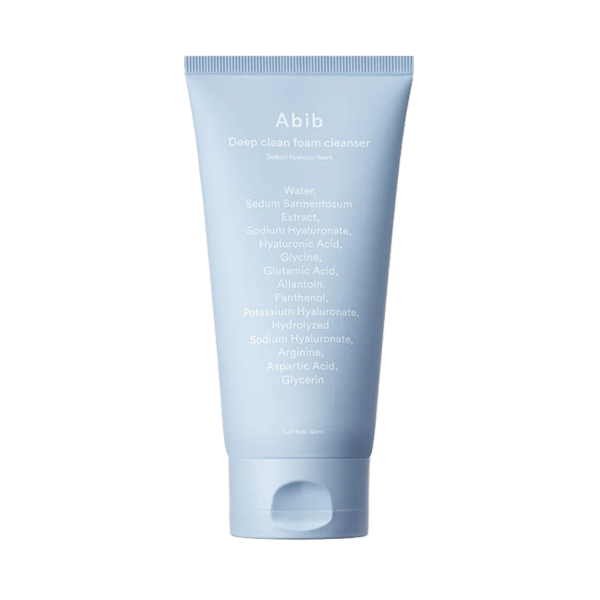 Abib - Deep Clean Foam Cleanser Sedum Hyaluron Foam