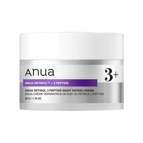 Anua - Retinol 3 Peptide Night Repair Cream
