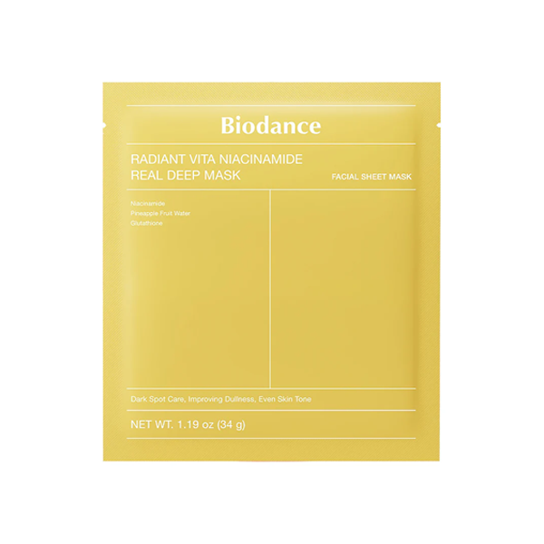 Biodance – Radiant Vita Niacinamide Real Deep Mask