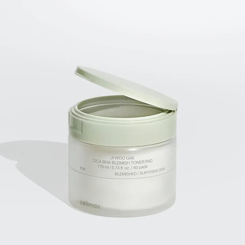 Celimax - Ji Woo Gae Cica BHA Blemish Toner Pad